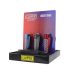 Clipper - Metal Vuursteen aansteker - British - Display + Giftbox (12-stuks)